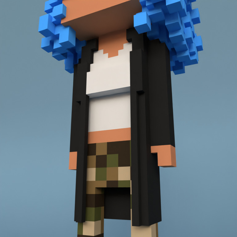 Meebit #7378 — Outfit