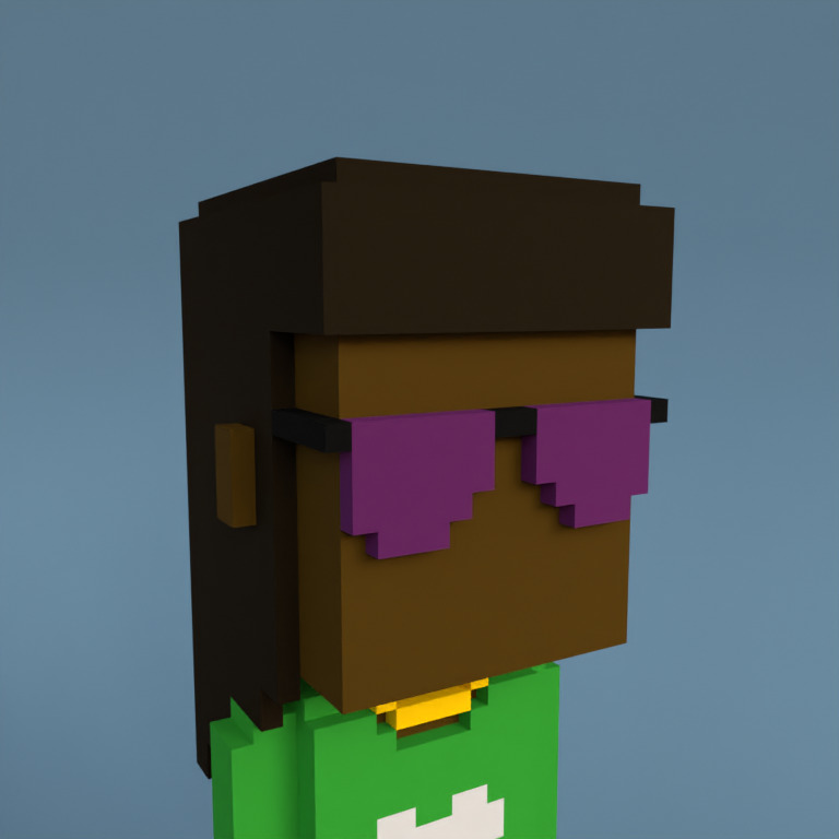 Meebit #7382 — Portrait