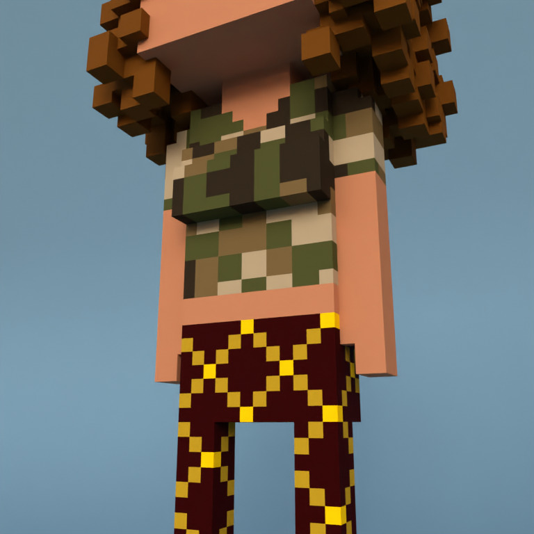 Meebit #7385 — Outfit