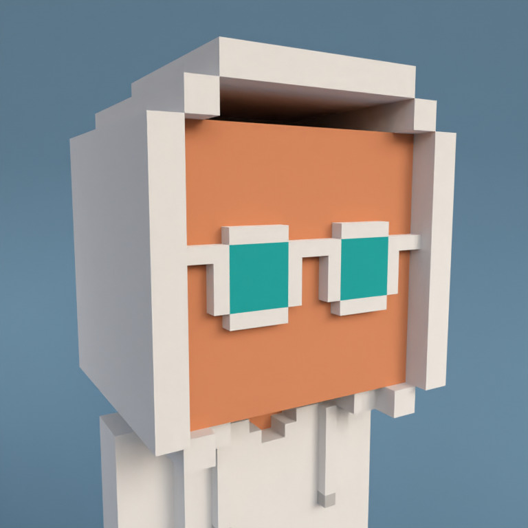Meebit #7386 — Portrait