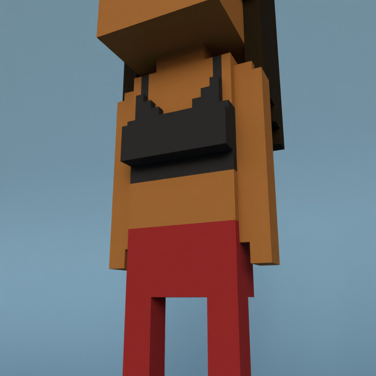 Meebit #7390 — Outfit