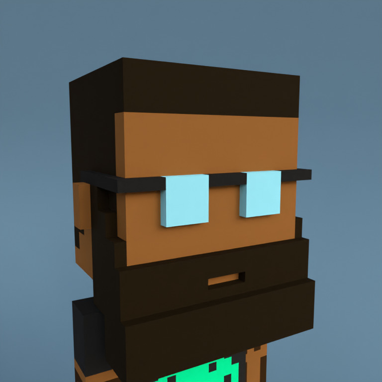 Meebit #7400 — Portrait