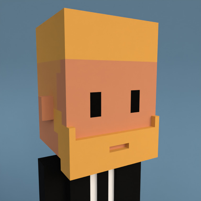 Meebit #7401 — Portrait