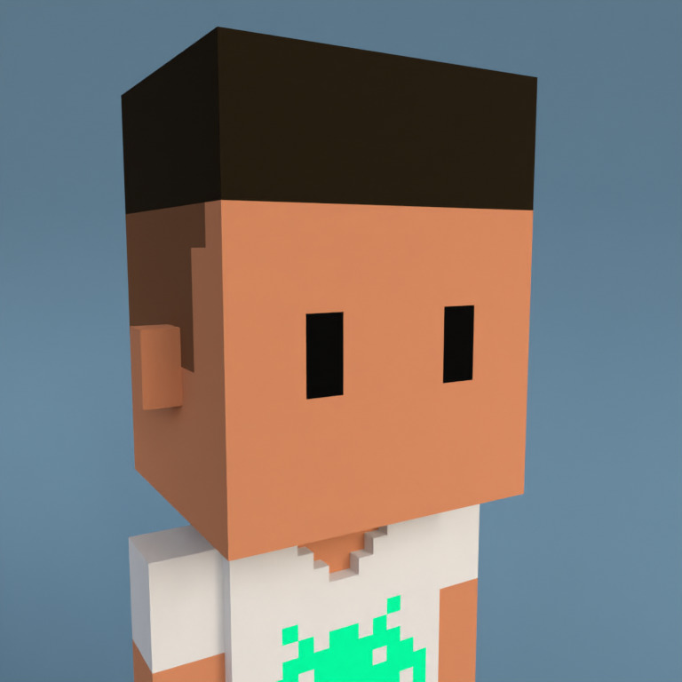 Meebit #7407 — Portrait