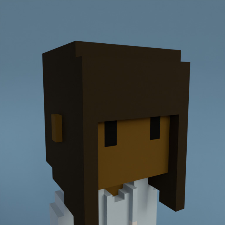 Meebit #7411 — Portrait