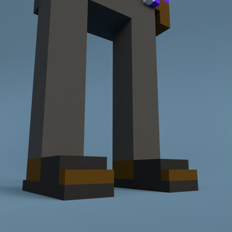 Meebit #7414 — Shoes