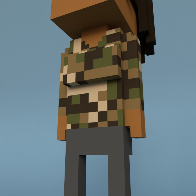 Meebit #7420 — Outfit