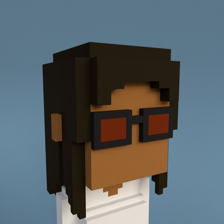 Meebit #7422 — Portrait