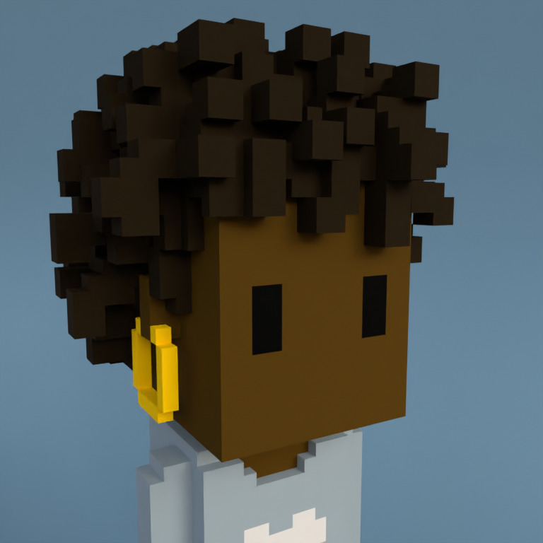 Meebit #7423 — Portrait
