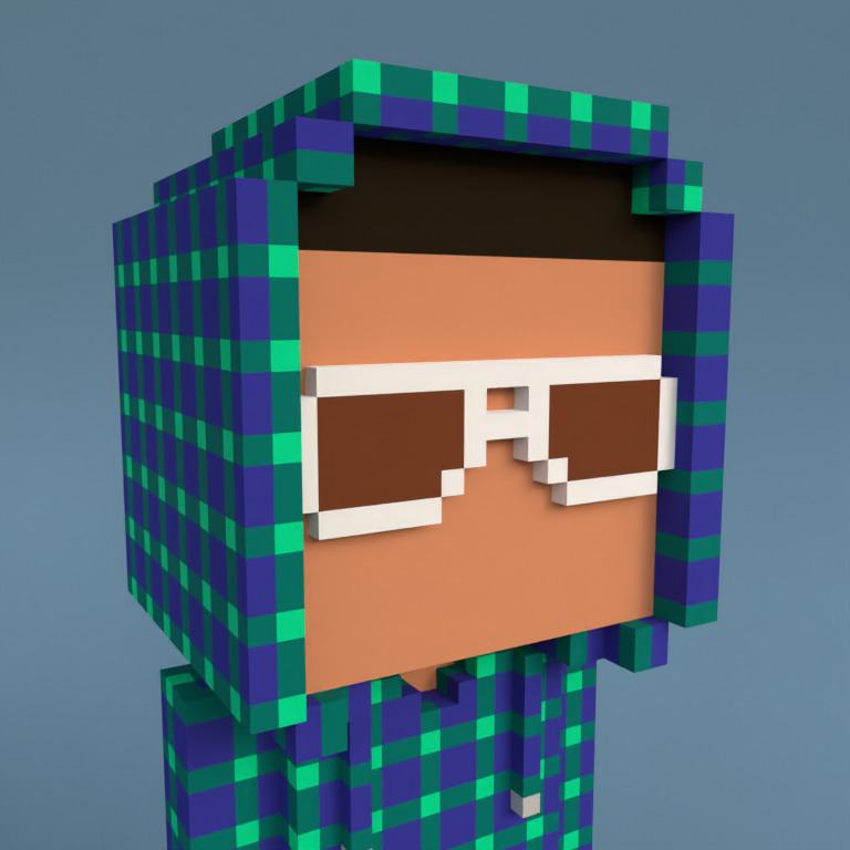 Meebit #7428 — Portrait