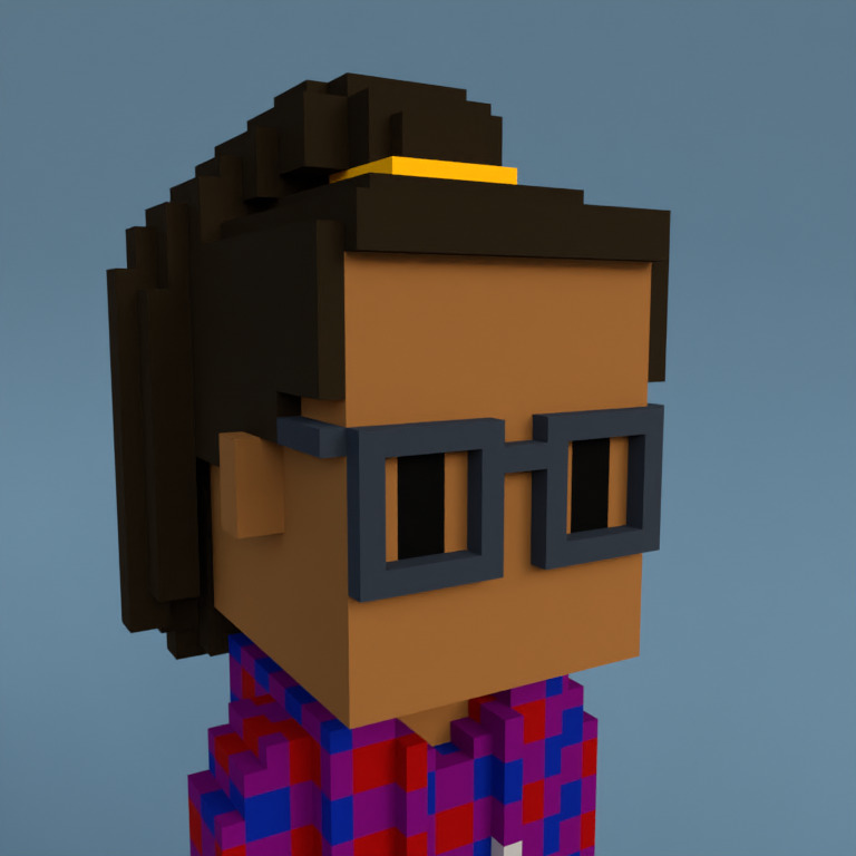 Meebit #7432 — Portrait
