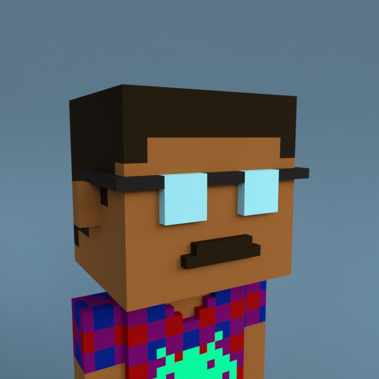 Meebit #7441 — Portrait