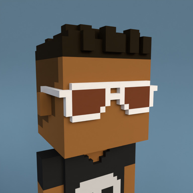 Meebit #7444 — Portrait