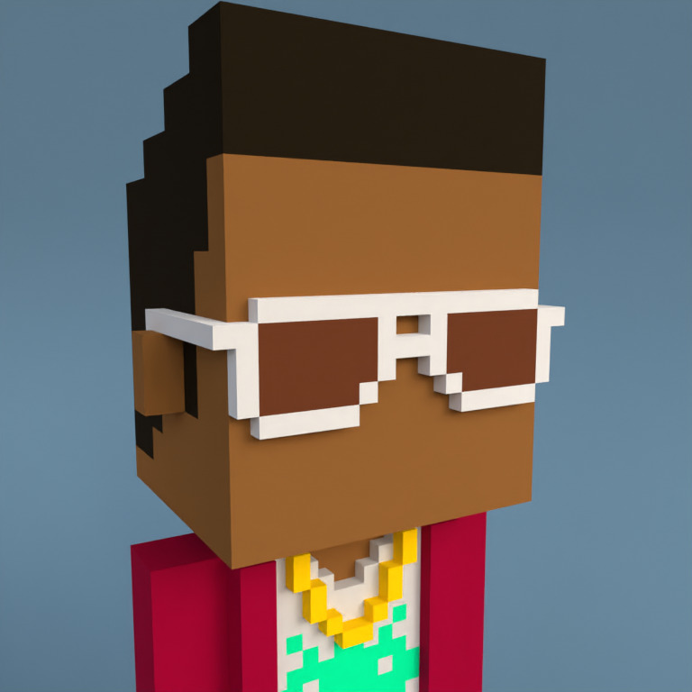 Meebit #7445 — Portrait