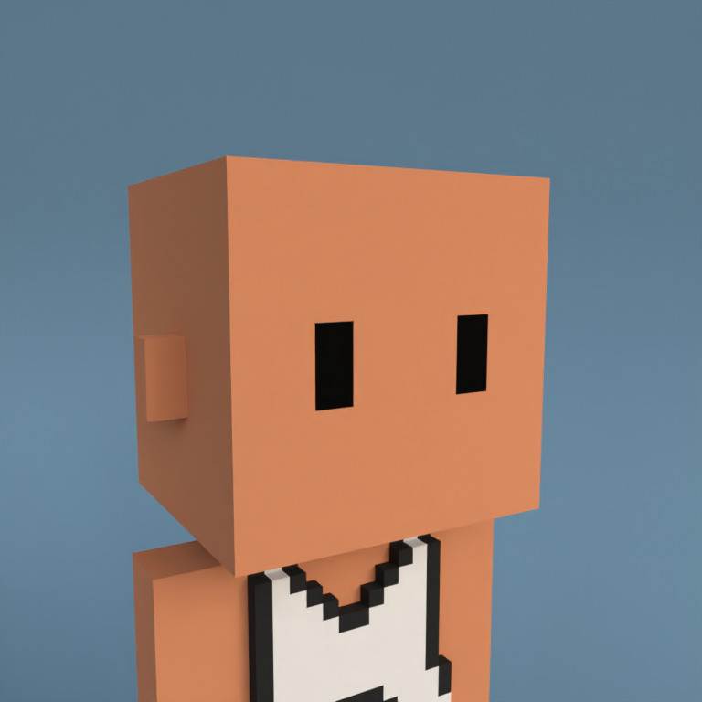 Meebit #7446 — Portrait