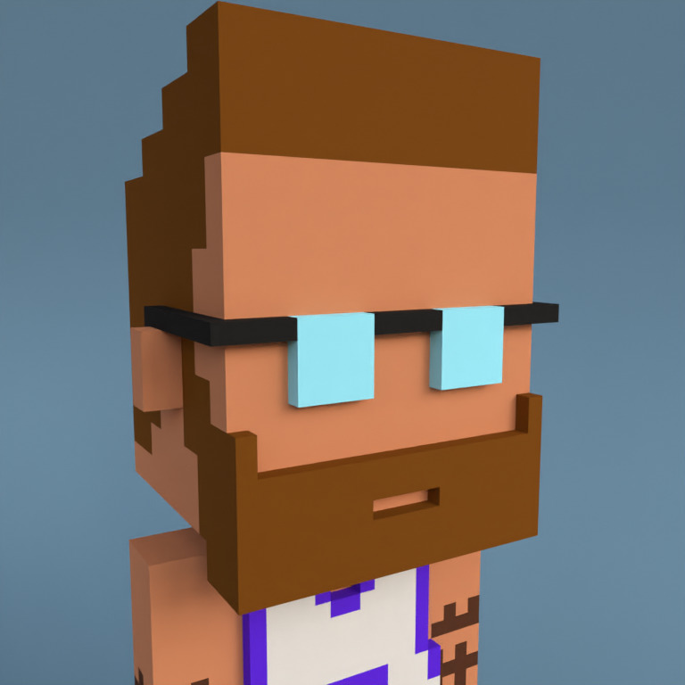 Meebit #7448 — Portrait