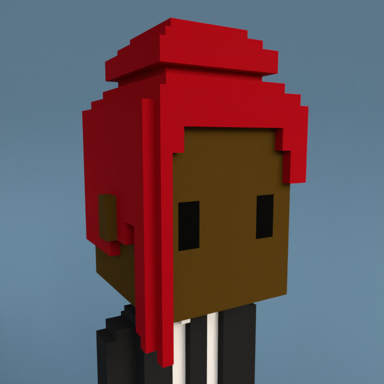 Meebit #7451 — Portrait