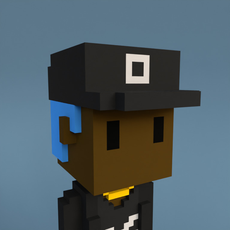 Meebit #7455 — Portrait