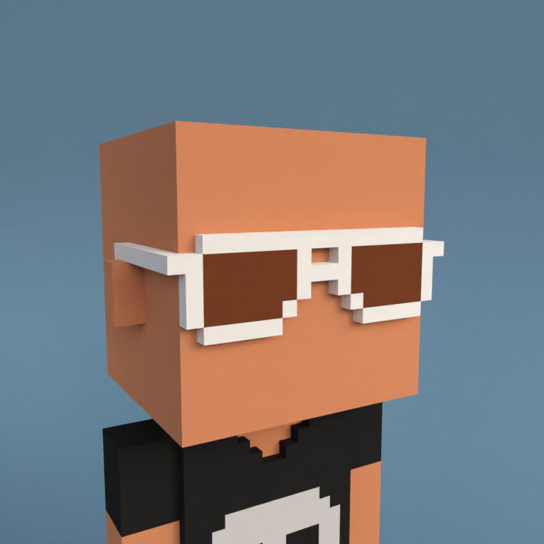 Meebit #7456 — Portrait