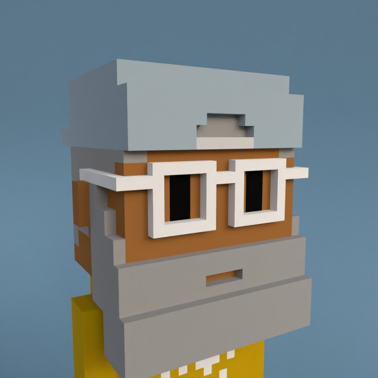 Meebit #7457 — Portrait