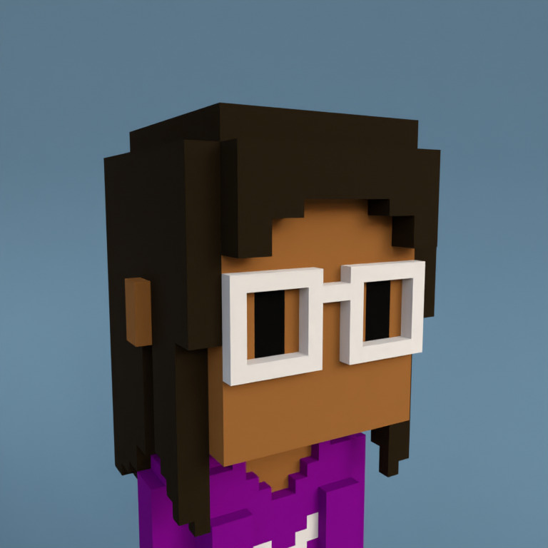 Meebit #7458 — Portrait