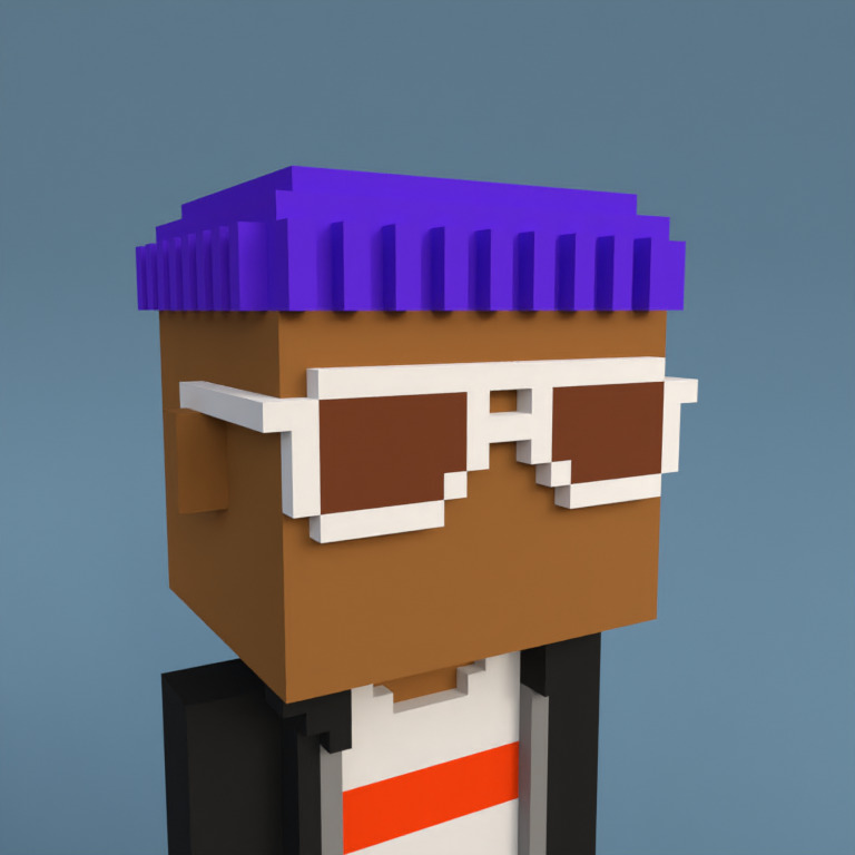 Meebit #7459 — Portrait