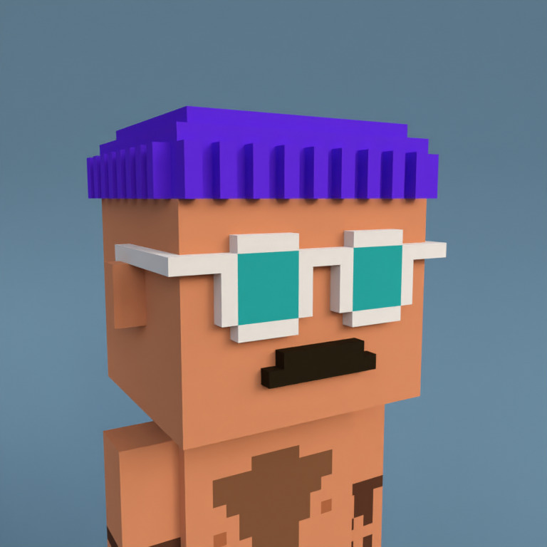 Meebit #7462 — Portrait