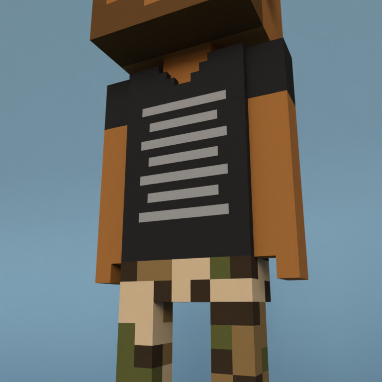 Meebit #7463 — Outfit