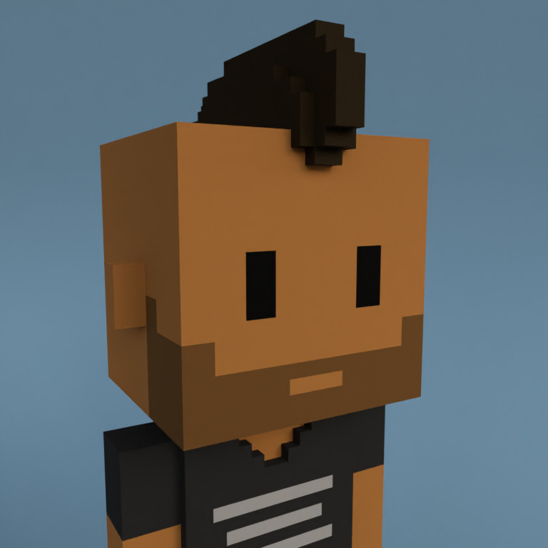 Meebit #7463 — Portrait