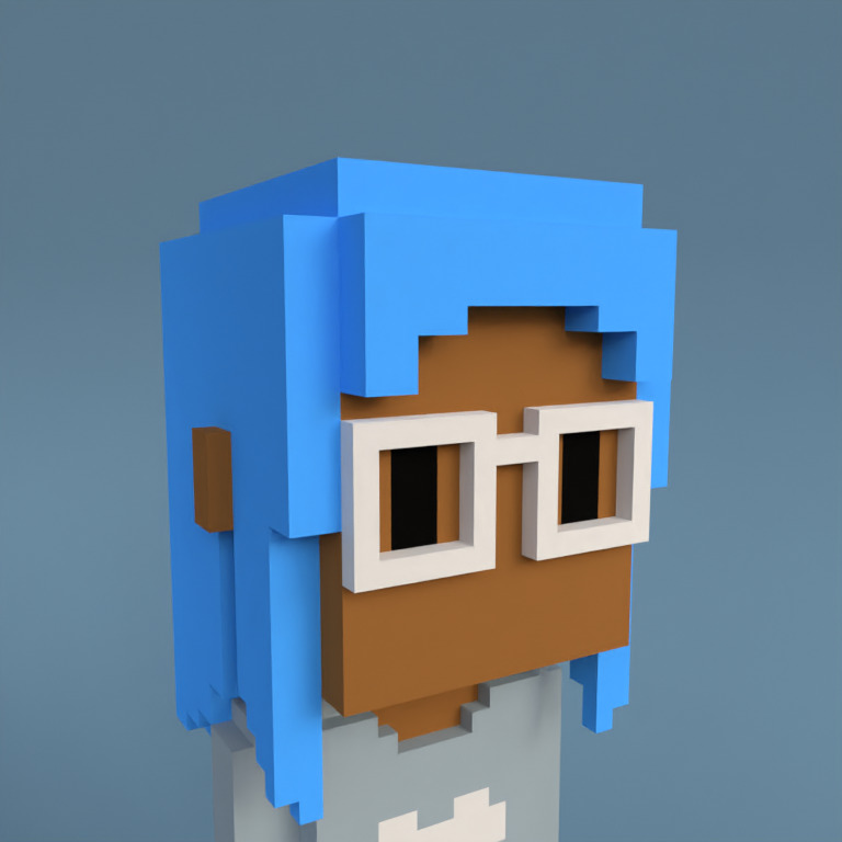 Meebit #7464 — Portrait