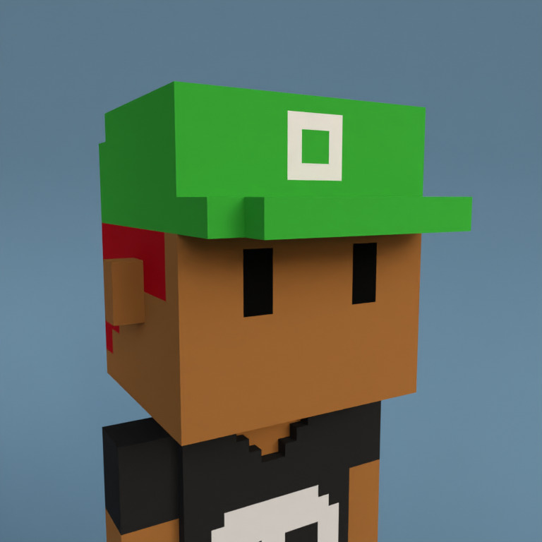 Meebit #7482 — Portrait