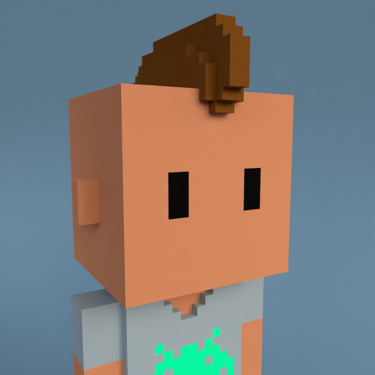 Meebit #7483 — Portrait
