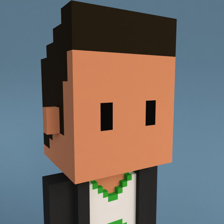Meebit #7484 — Portrait