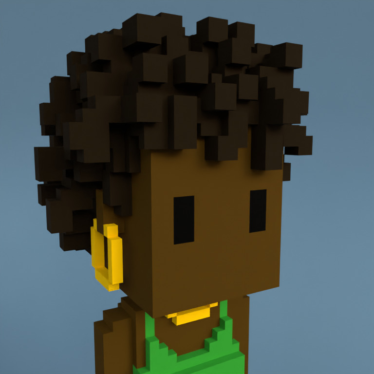 Meebit #7486 — Portrait