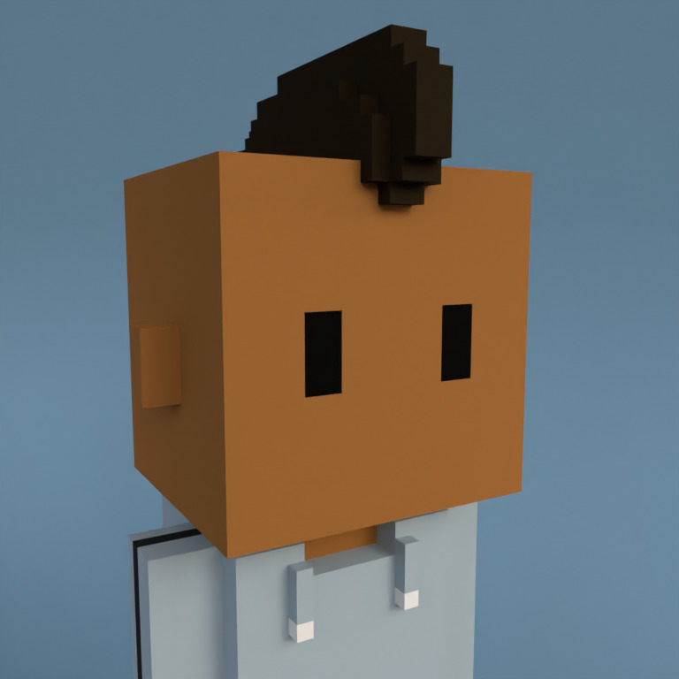 Meebit #7489 — Portrait