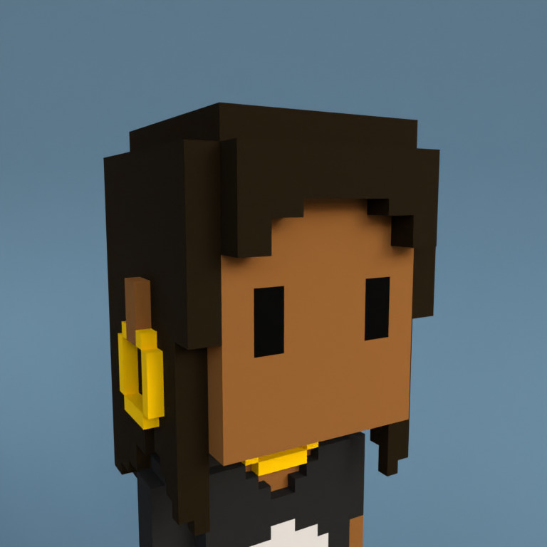 Meebit #7495 — Portrait