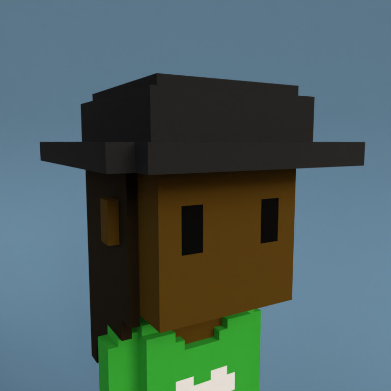 Meebit #7497 — Portrait