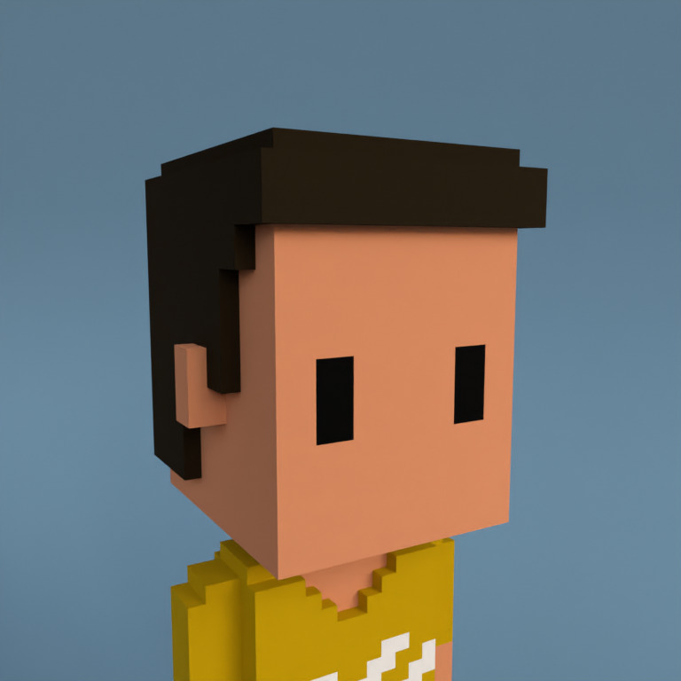 Meebit #7502 — Portrait