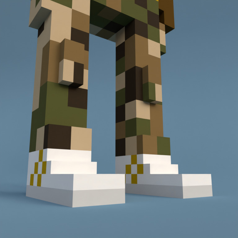 Meebit #7505 — Shoes