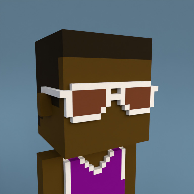 Meebit #7514 — Portrait