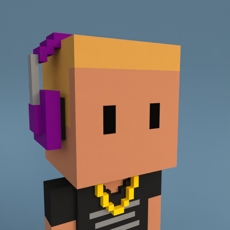 Meebit #7520 — Portrait