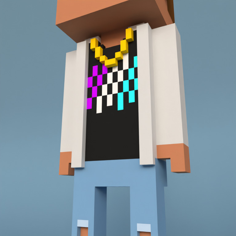 Meebit #7522 — Outfit