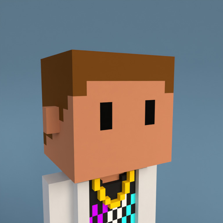 Meebit #7522 — Portrait