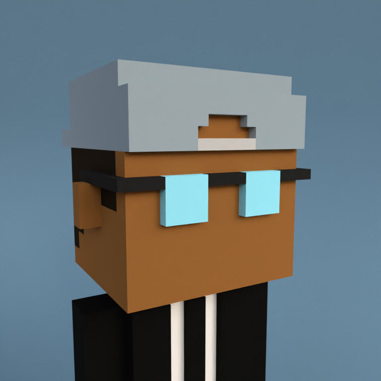 Meebit #7523 — Portrait