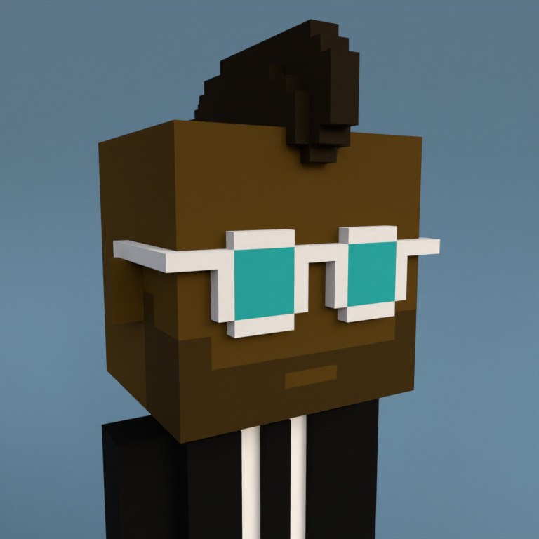 Meebit #7524 — Portrait