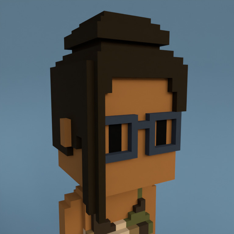 Meebit #7526 — Portrait