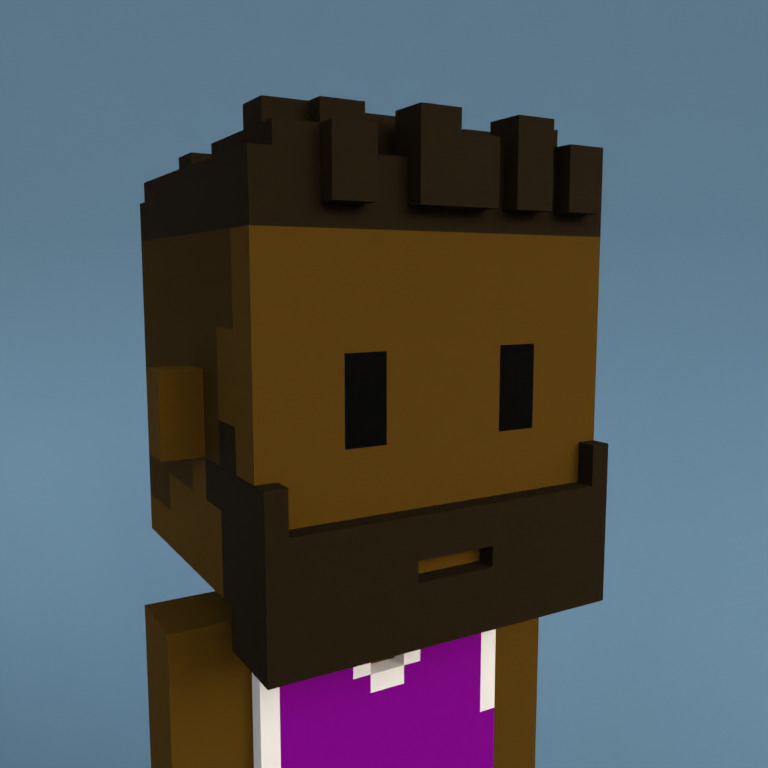 Meebit #7527 — Portrait