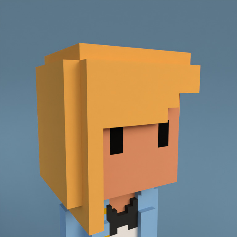 Meebit #7528 — Portrait