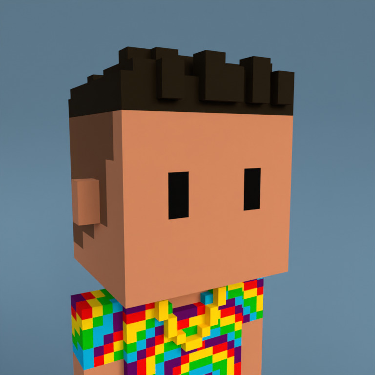 Meebit #7529 — Portrait