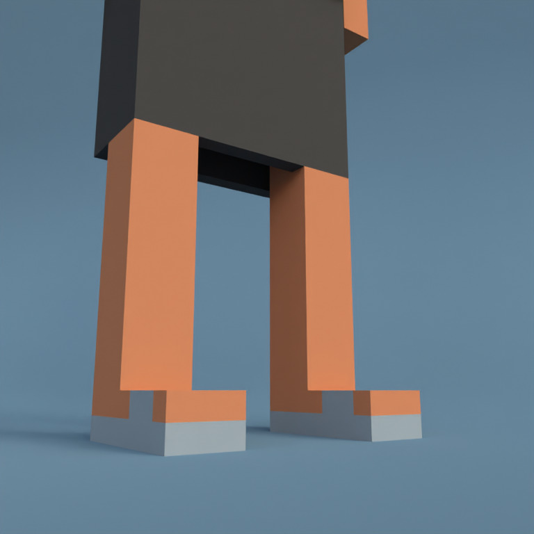 Meebit #7531 — Shoes